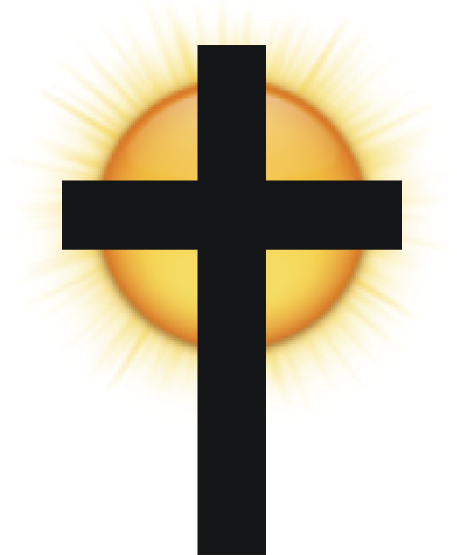 Sunshine Clipart Cross - Cross With Sun Clipart - Free Transparent PNG Clipart Images Download. - Transparent PNG Free Download