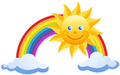 Screen A Fairy Tale The Sun Sweetheart Col - Rainbow With Sun Png - Free Transparent PNG Clipart Images Download. - Transparent PNG Free Download