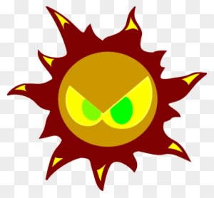Angry Sun Clipart - Free Transparent PNG Clipart Images Download. - Sun Transparent PNG Free Download