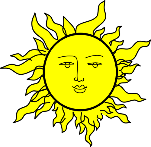 655 Sun Free Clipart Public Domain Vectors Rh Publicdomainvectors - Sun With A Face - Free Transparent PNG Clipart Images Download. - Transparent PNG Free Download