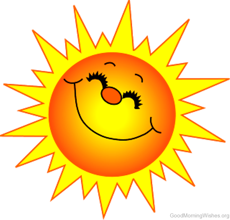 Good Morning Clip Art - Sun Clipart - Free Transparent PNG Clipart Images Download. - Transparent PNG Free Download