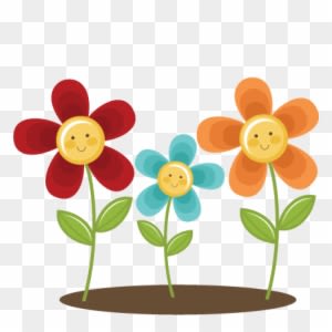 Summer Flowers Svg Scrapbook Title Summer Svg Files - Flowers And Sun Clipart - Free Transparent PNG Clipart Images Download. - Transparent PNG Free Download