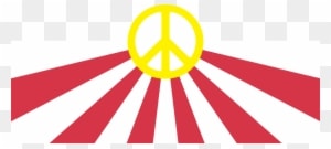 Scalable Vector Graphics Svg Sun Rise Peace Sign 2 - Peace Sign Sun - Free Transparent PNG Clipart Images Download. - Transparent PNG Free Download