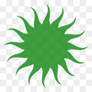 How To Set Use Green Sun Svg Vector - Greek God Apollo Symbol Sun - Free Transparent PNG Clipart Images Download. - Transparent PNG Free Download