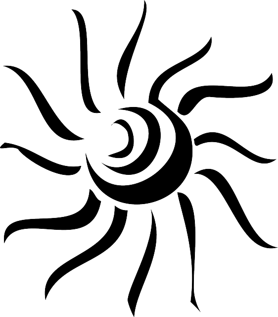 Sun Rays Clip Art Black And White - Free Transparent PNG Clipart Images Download. - Transparent PNG Free Download