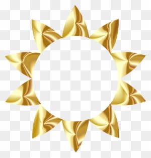 Clipart - Gold Sun No Background - Free Transparent PNG Clipart Images Download. - Transparent PNG Free Download
