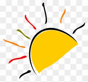 Half Of A Yellow Sun - Free Transparent PNG Clipart Images Download. - Transparent PNG Free Download