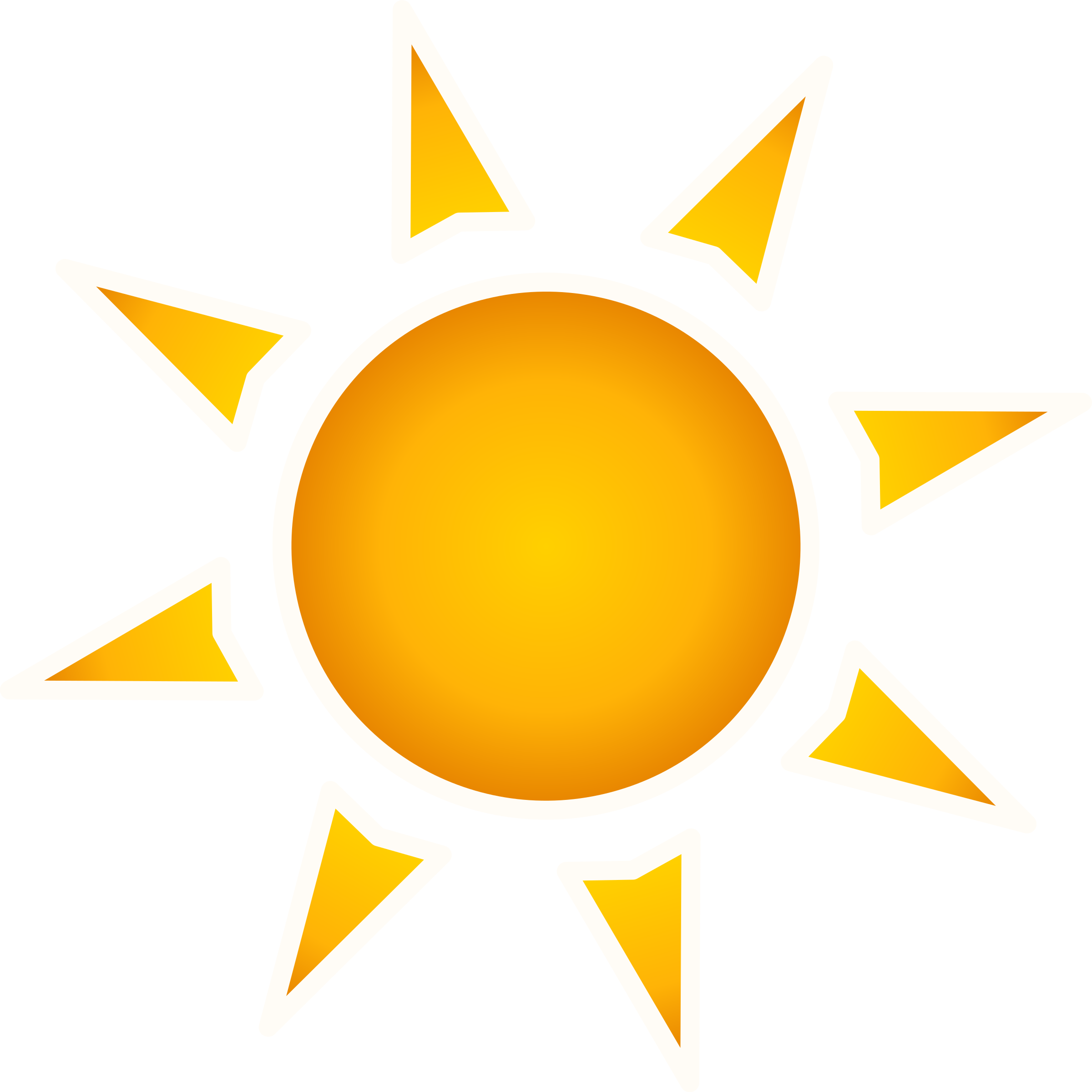 Clipart - Sun - Sole - Sun With Rays Clipart - Free Transparent PNG Clipart Images Download. - Transparent PNG Free Download