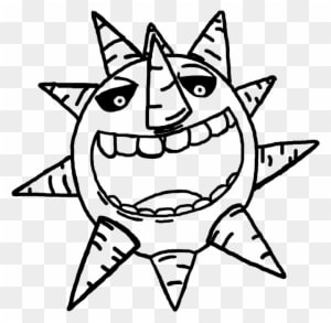 Drawings Of The Sun - Soul Eater Sun Drawing - Free Transparent PNG Clipart Images Download. - Transparent PNG Free Download