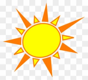 Summer Sun Weather - Yellow And Orange Sun - Free Transparent PNG Clipart Images Download. - Transparent PNG Free Download