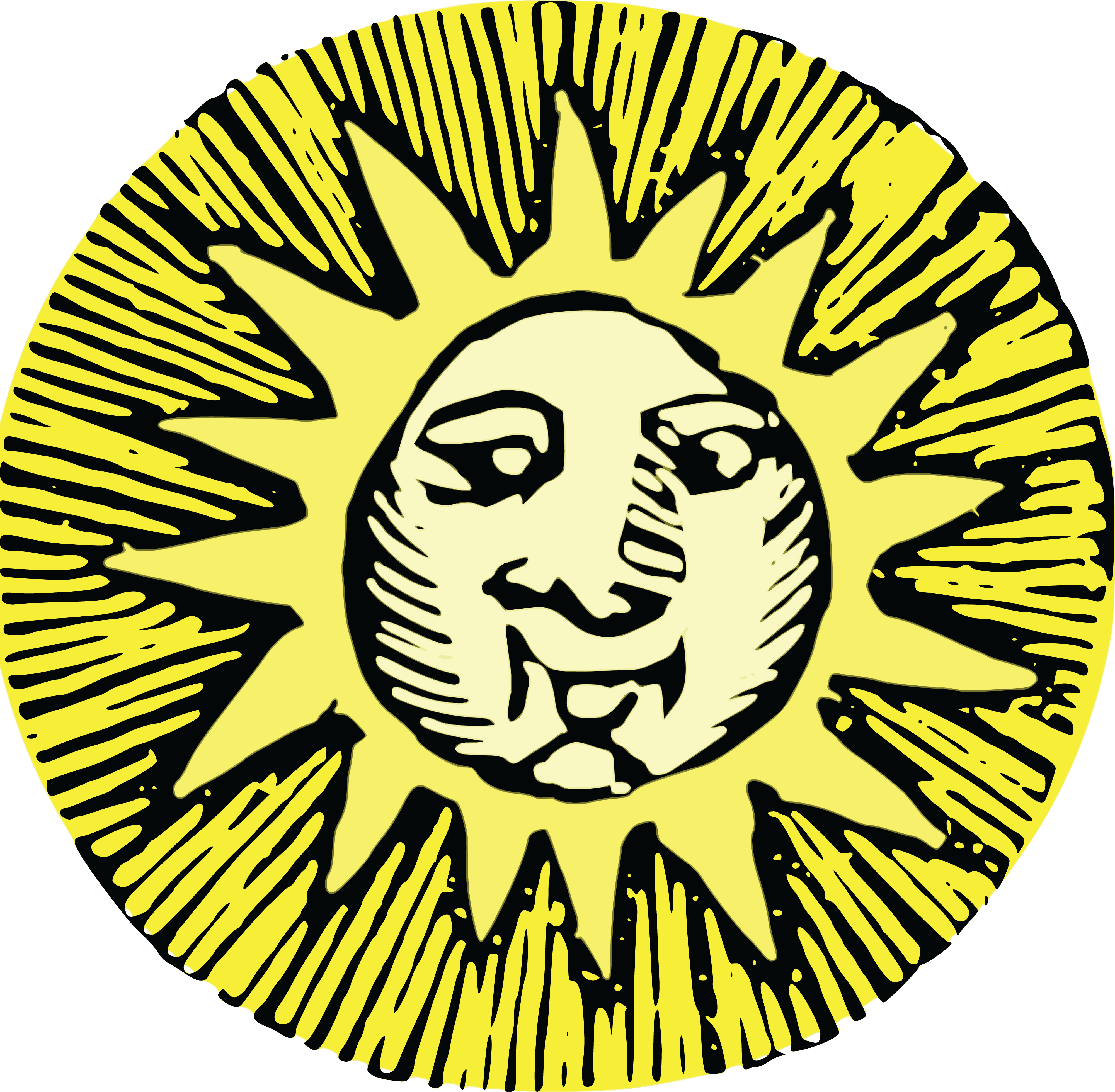 Free Clipart Of A Sun With A Face - Let The Sun Shine Magnets - Free Transparent PNG Clipart Images Download. - Transparent PNG Free Download