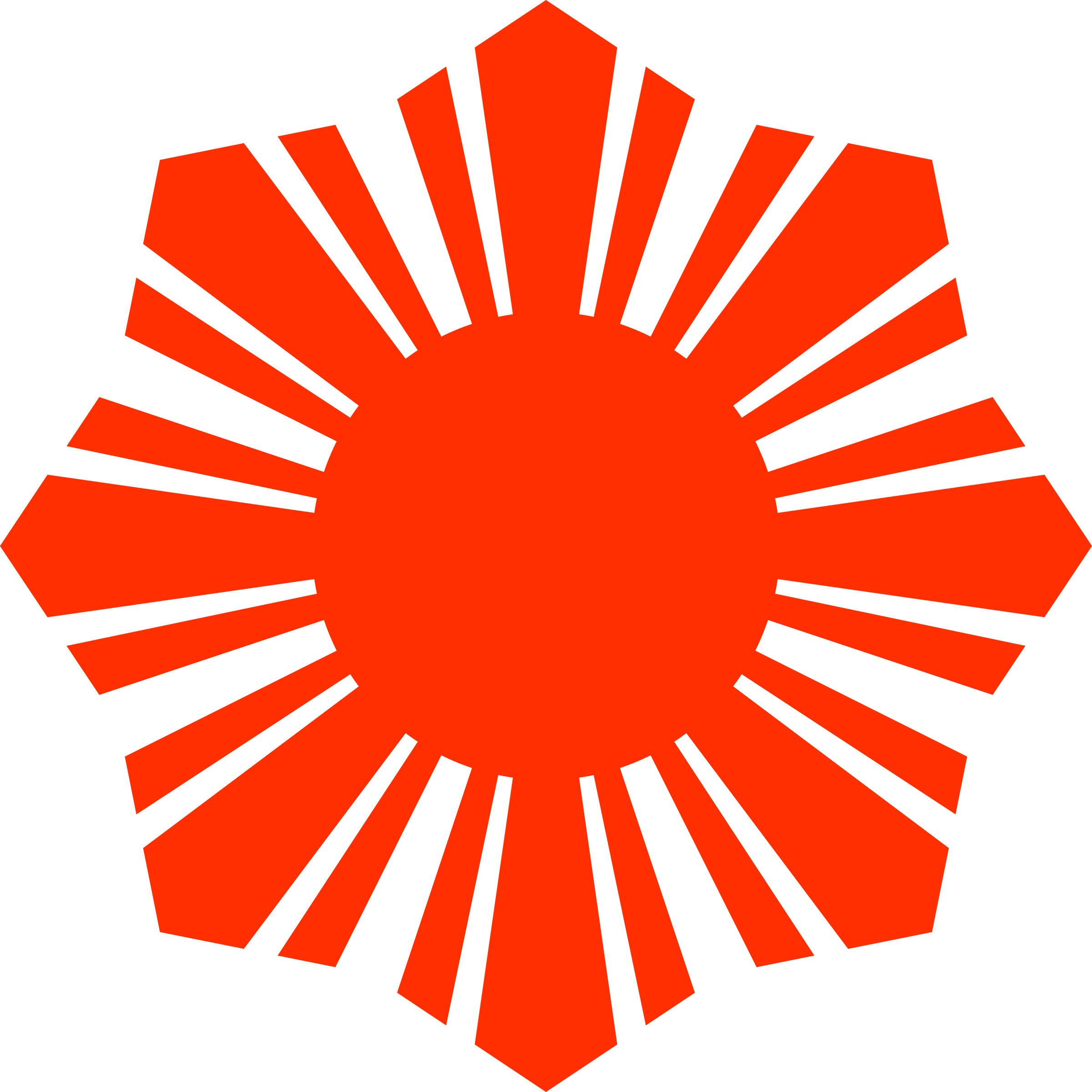 Red Sun Clipart - Sun Of The Philippine Flag - Free Transparent PNG Clipart Images Download. - Transparent PNG Free Download