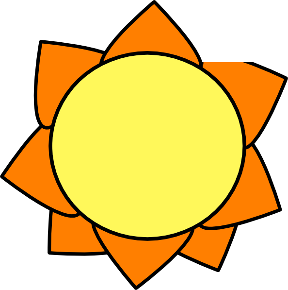 Yellow And Orange Sun - Free Transparent PNG Clipart Images Download. - Transparent PNG Free Download
