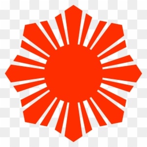Red Sun Clipart - Sun Of The Philippine Flag - Free Transparent PNG Clipart Images Download. - Transparent PNG Free Download