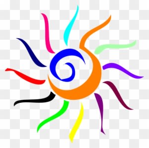 Colorful Sun Clip Art - Midnight Sun - Free Transparent PNG Clipart Images Download. - Transparent PNG Free Download