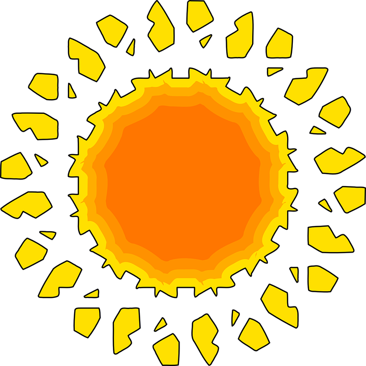 Sun, Bright, Shining, Simplification - Sun Set Png Transparent Background - Free Transparent PNG Clipart Images Download. - Transparent PNG Free Download