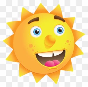 Happy Sun Character - Happy Sun Png - Free Transparent PNG Clipart Images Download. - Transparent PNG Free Download