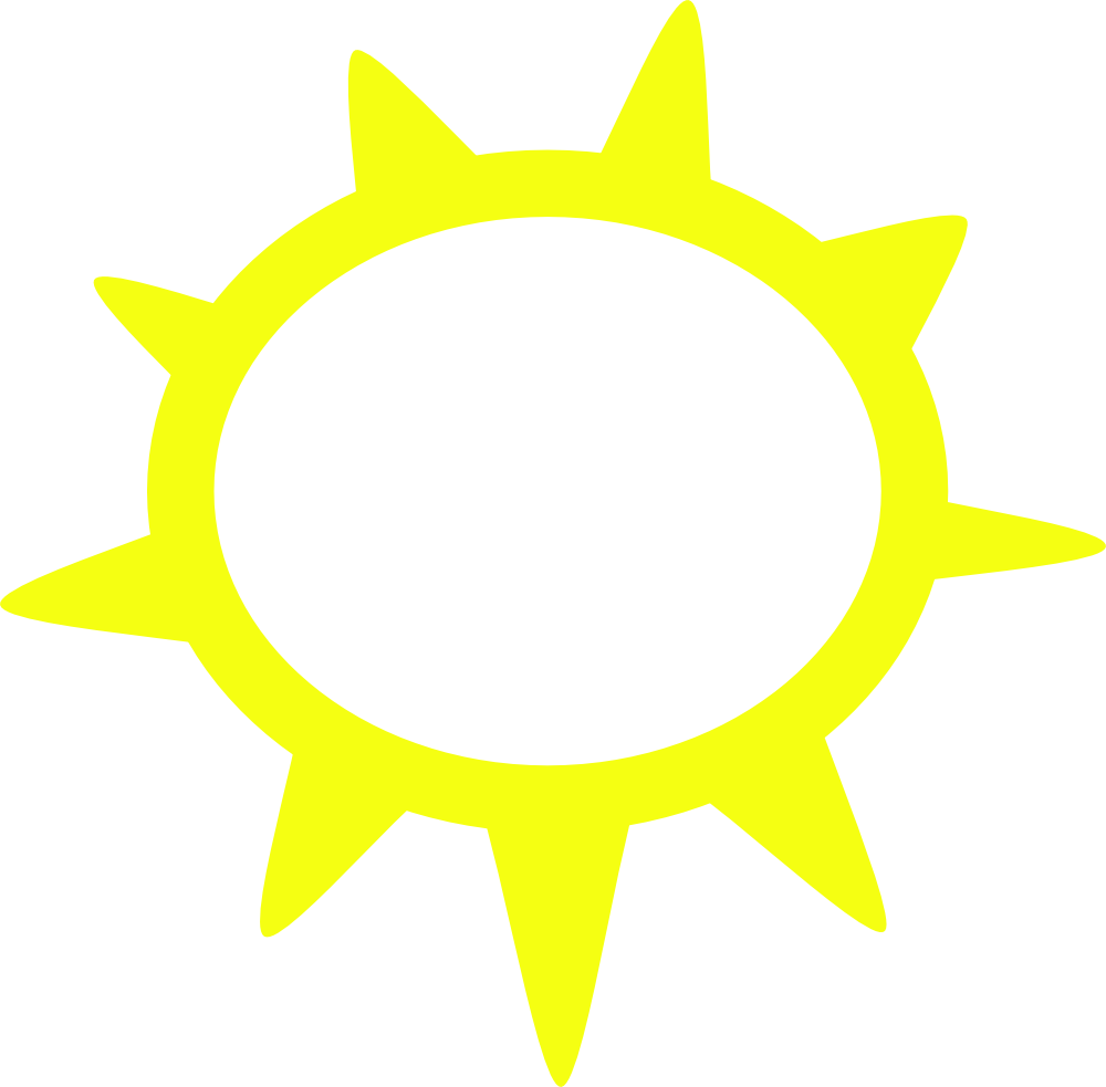 Sunny Weather Symbols Clip Art - Weather Symbols Sun - Free Transparent PNG Clipart Images Download. - Transparent PNG Free Download