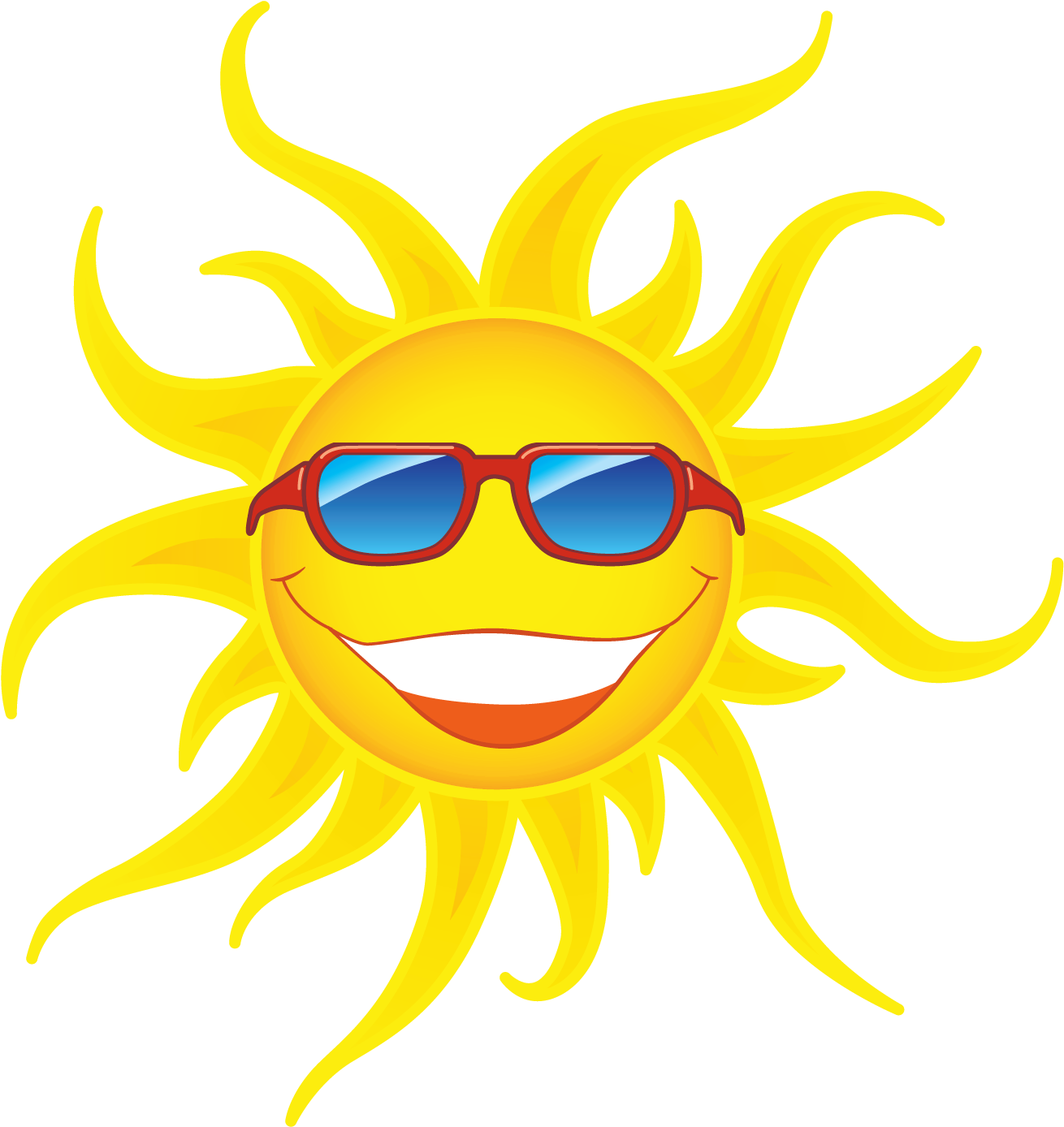 Sun Clipart Clear Background - Sun With Sunglasses Png - Free Transparent PNG Clipart Images Download. - Transparent PNG Free Download