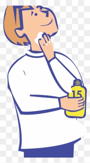 Put On Sun Cream - Free Transparent PNG Clipart Images Download. - Transparent PNG Free Download