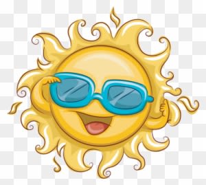 Smileys - Cute Sun With Sunglasses - Free Transparent PNG Clipart Images Download. - Transparent PNG Free Download