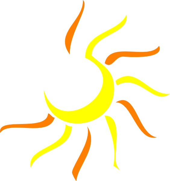Half Sun Clip Art - Half Sun - Free Transparent PNG Clipart Images Download. - Transparent PNG Free Download