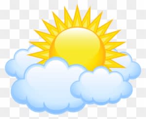 Sun With Clouds Transparent Png Picture - Sun And Clouds Clipart - Free Transparent PNG Clipart Images Download. - Transparent PNG Free Download