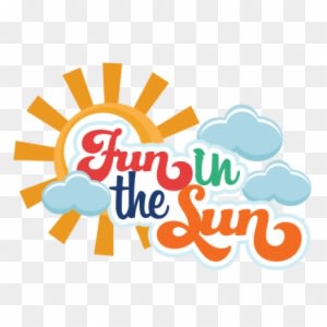 Large Fun In The Sun Title - Fun In The Sun Clip Art - Free Transparent PNG Clipart Images Download. - Transparent PNG Free Download