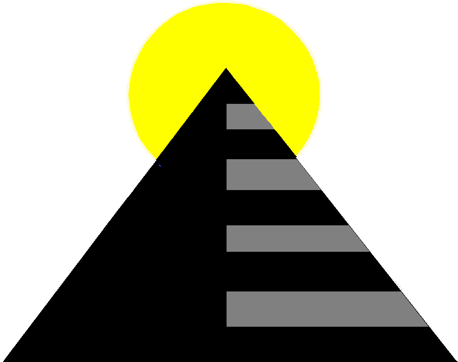 Illuminati Symbol Cliparts - Pyramid With Sun Symbol - Free Transparent PNG Clipart Images Download. - Transparent PNG Free Download