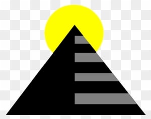 Illuminati Symbol Cliparts - Pyramid With Sun Symbol - Free Transparent PNG Clipart Images Download. - Transparent PNG Free Download