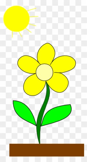 Sunshine Clipart Flower - Cartoon Flower With Sun - Free Transparent PNG Clipart Images Download. - Transparent PNG Free Download