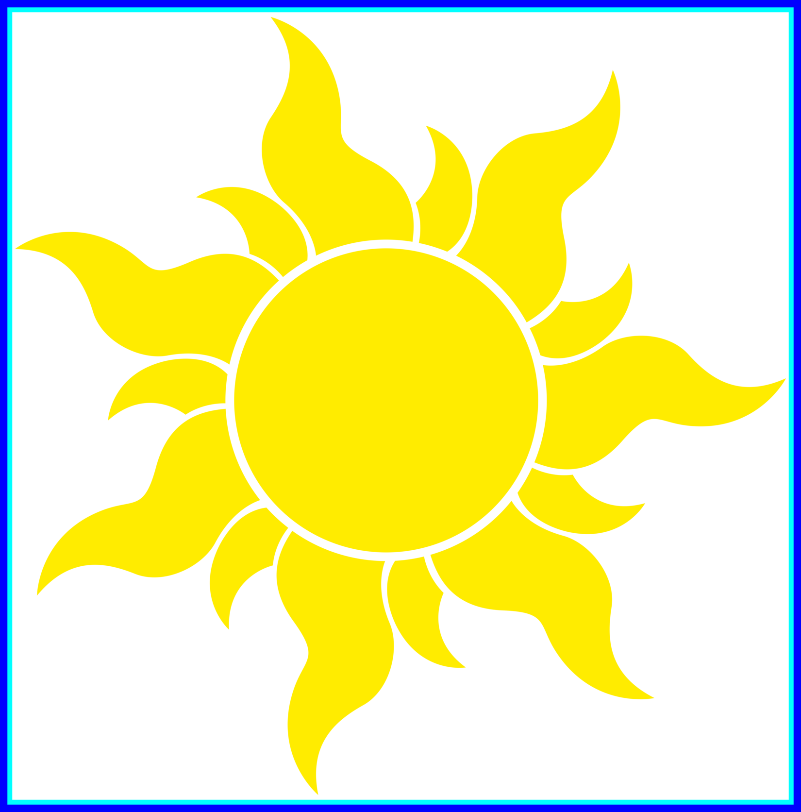 Marvelous Sunflower Graphics Clipart Best Image Of - Rapunzel Sun - Free Transparent PNG Clipart Images Download. - Transparent PNG Free Download