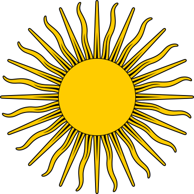 Argentina Flag Sun - Argentina Sun Tattoo - Free Transparent PNG Clipart Images Download. - Transparent PNG Free Download