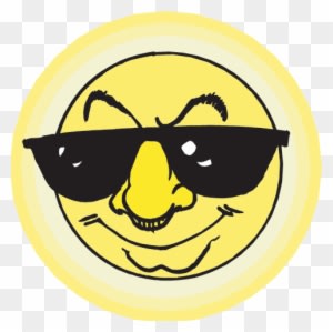 Producers - Suns With Sunglasses - Free Transparent PNG Clipart Images Download. - Transparent PNG Free Download