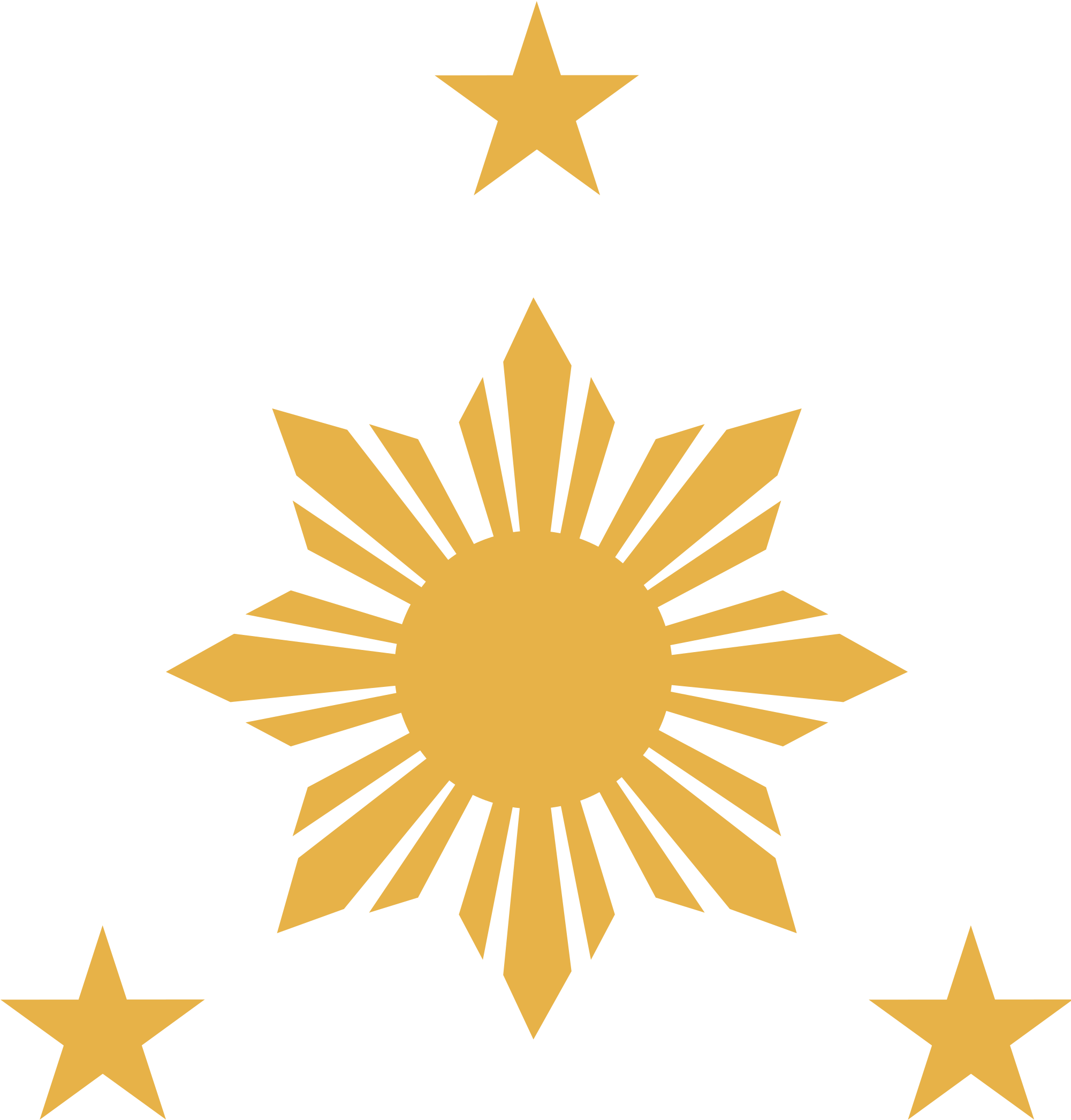 Open - 3 Star In A Sun - Free Transparent PNG Clipart Images Download. - Transparent PNG Free Download