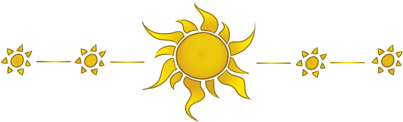 Sun Clipart Divider - Sun Divider Clipart - Free Transparent PNG Clipart Images Download. - Transparent PNG Free Download