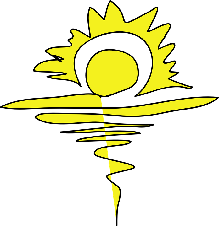Sunflower Line Art 24, - Sun Shine Clip Art - Free Transparent PNG Clipart Images Download. - Transparent PNG Free Download