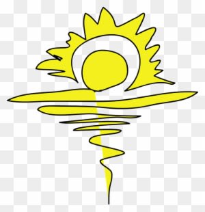 Sunflower Line Art 24, - Sun Shine Clip Art - Free Transparent PNG Clipart Images Download. - Transparent PNG Free Download