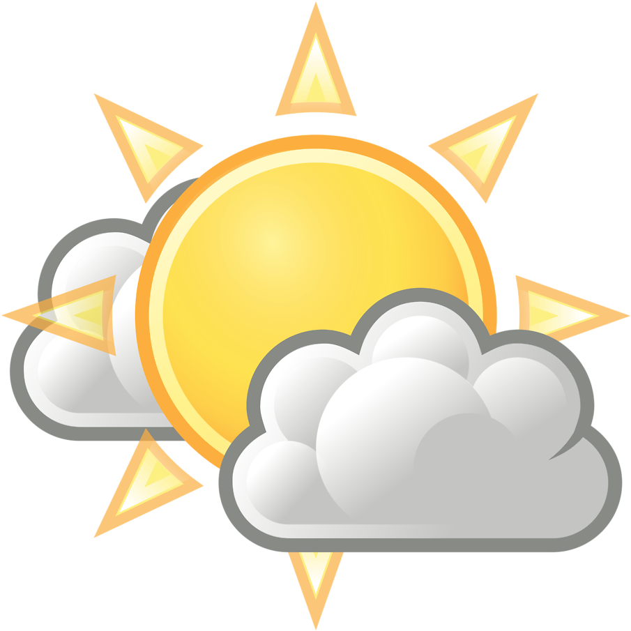 Clip Arts Related To - Sun With Clouds Transparent - Free Transparent PNG Clipart Images Download. - Transparent PNG Free Download