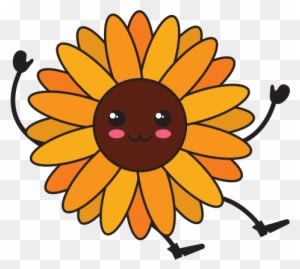Cute Sunflower Kawaii Character - Phillip Martin Clipart Sun - Free Transparent PNG Clipart Images Download. - Transparent PNG Free Download