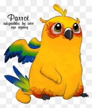 Sun Conure By Rice-chex - Sun Conure Happy Birthday - Free Transparent PNG Clipart Images Download. - Transparent PNG Free Download