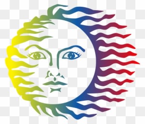 Colorful Sun Face - Colorful Sun - Free Transparent PNG Clipart Images Download. - Transparent PNG Free Download