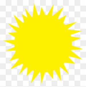 Medium Image - Simple Sun Clip Art - Free Transparent PNG Clipart Images Download. - Transparent PNG Free Download