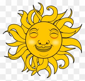 Smiling Sun Clipart Black And White Free Clipart - Smiling Sun Animation - Free Transparent PNG Clipart Images Download. - Transparent PNG Free Download
