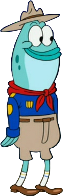 Camp Counselor Kraus - Spongebob Sun Fun Island - Free Transparent PNG Clipart Images Download. - Transparent PNG Free Download