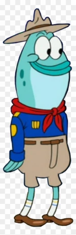 Camp Counselor Kraus - Spongebob Sun Fun Island - Free Transparent PNG Clipart Images Download. - Transparent PNG Free Download