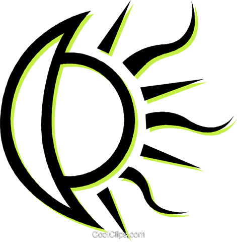 Mond Und Sonne - Moon And Sun Vector Png - Free Transparent PNG Clipart Images Download. - Transparent PNG Free Download