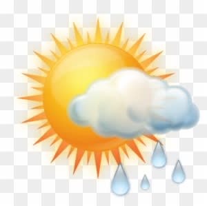 Cloudy Rain1 - Sun Clipart With Transparent Background - Free Transparent PNG Clipart Images Download. - Transparent PNG Free Download