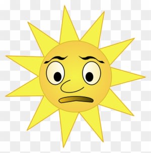 Funny Sunshine Cliparts 9, - Sun Cartoon พื้น หลัง ดำ - Free Transparent PNG Clipart Images Download. - Transparent PNG Free Download