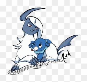 Fanart Myart Popplio Team Popplio Absol Water Type - Pokémon Sun And Moon - Free Transparent PNG Clipart Images Download. - Transparent PNG Free Download